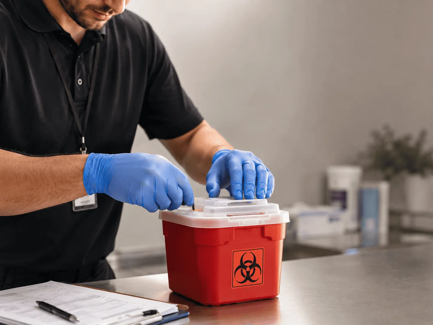 Why choose Sharps Waste Disposal in Reydon, OK